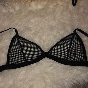 Triangl mesh bikini top